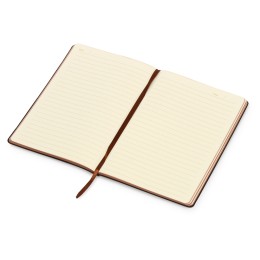 Блокнот А5 «Fabrizio», 80 листов, цветной срез, коричневый