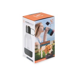 Бутылка для воды 2-в-1 «Dog Bowl Bottle» со съемной миской для питомцев, 1500 мл, черный