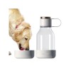 Бутылка для воды 2-в-1 «Dog Bowl Bottle» со съемной миской для питомцев, 1500 мл, белый