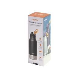 Вакуумный термос «Buddy» 3-в-1 со съемными мисками для питомцев, 1000 мл, черный