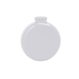 Складная щетка BLUNT с круглым карманным зеркальцем, белый