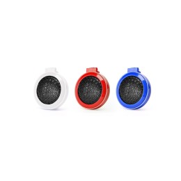 Складная щетка BLUNT с круглым карманным зеркальцем, королевский синий