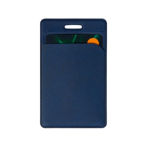 Карман вертикальный с дополнительным отделением"Favor", синий