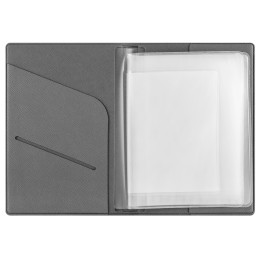 Классическая обложка для автодокументов "Favor", светло-серая