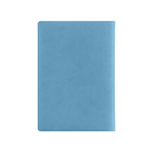 Классическая обложка для автодокументов "Favor", голубая