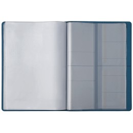 Органайзер Favor 2.0 для семейных документов на 4 комплекта документов, формат А4, синий