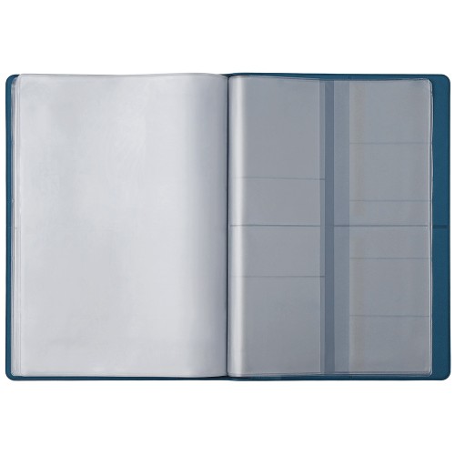 Органайзер Favor 2.0 для семейных документов на 4 комплекта документов, формат А4, синий