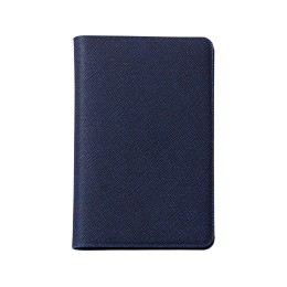 Футляр-книжка на 4-е карты с RFID "Favor", темно-синий