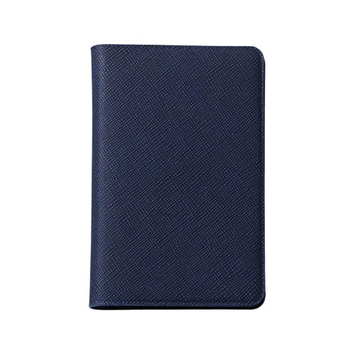 Футляр-книжка на 4-е карты с RFID "Favor", темно-синий