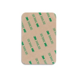 Чехол-картхолдер Favor на клеевой основе на телефон для пластиковых карт и и карт доступа, серый