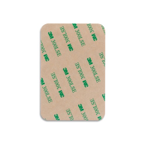 Чехол-картхолдер Favor на клеевой основе на телефон для пластиковых карт и и карт доступа, серый