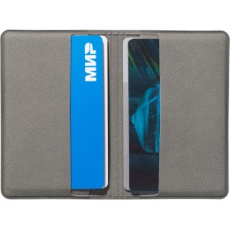 Футляр-книжка на 4-е карты с RFID "Favor", серый