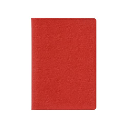 Обложка для паспорта с RFID защитой отделений для пластиковых карт "Favor", красная/серая