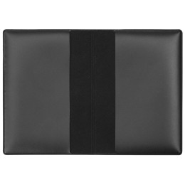 Классическая обложка для паспорта "Favor", черная
