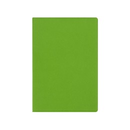 Классическая обложка для паспорта "Favor", зеленое яблоко/серая