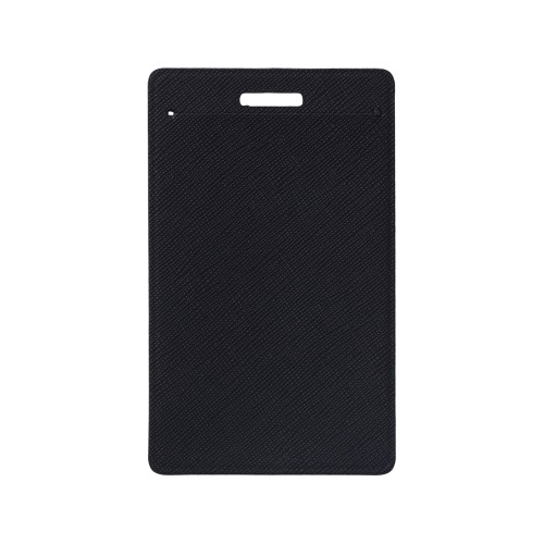 Бейдж с рулеткой-карабин "Favor", черный