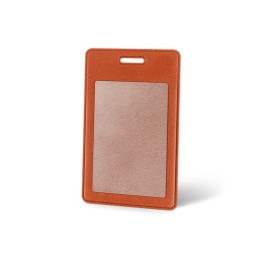 Вертикальный карман из экокожи для карты "Favor", оранжевый
