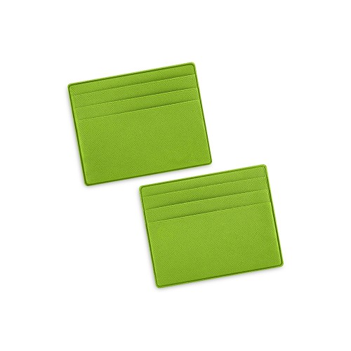 Картхолдер для денег и шести пластиковых карт "Favor", зеленое яблоко