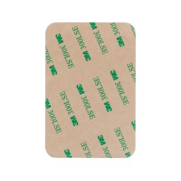 Чехол-картхолдер Favor на клеевой основе на телефон для пластиковых карт и и карт доступа, белый