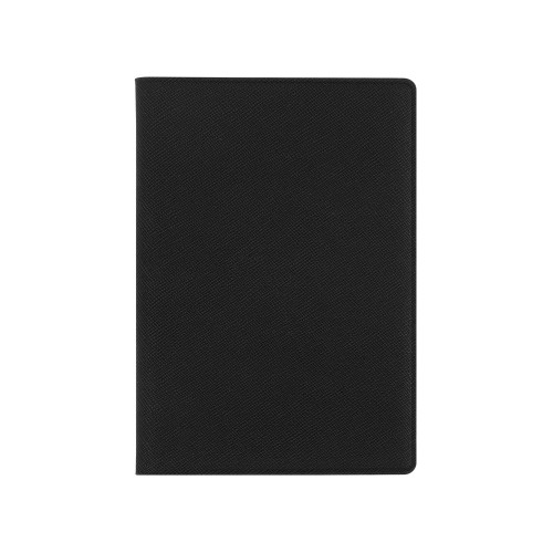 Обложка для паспорта с RFID защитой отделений для пластиковых карт "Favor", черная