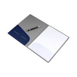 Папка классическая из экокожи "Favor", темно-синий