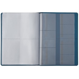 Органайзер Favor 2.0 для семейных документов на 4 комплекта документов, формат А4, синий