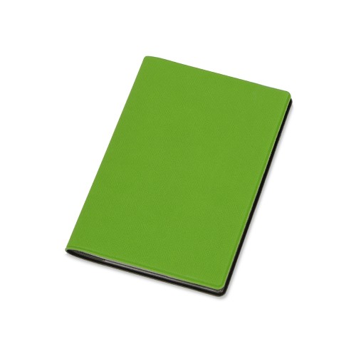 Классическая обложка для паспорта "Favor", зеленое яблоко/серая
