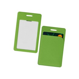 Карман вертикальный с дополнительным отделением "Favor", зеленое яблоко