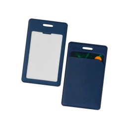 Карман вертикальный с дополнительным отделением"Favor", синий