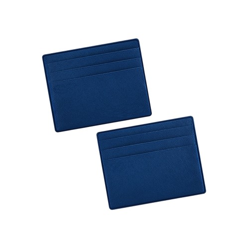 Картхолдер для денег и шести пластиковых карт "Favor", синий