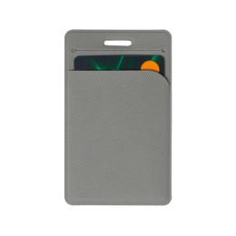 Карман вертикальный с дополнительным отделением "Favor", светло-серый