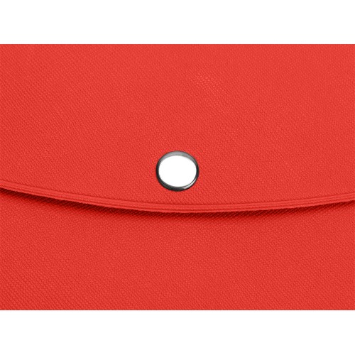 Органайзер для документов на кнопке с отделением для купюр и ручки, упаковка в индивидуальный пакет, красный/серый