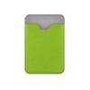Чехол-картхолдер Favor на клеевой основе на телефон для пластиковых карт и и карт доступа, зеленый