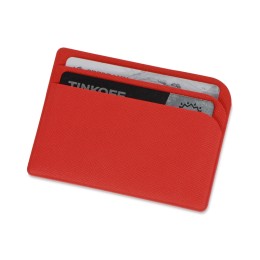 Картхолдер для 3-пластиковых карт "Favor", красный