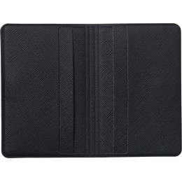 Футляр-книжка на 4-е карты с RFID "Favor", черный