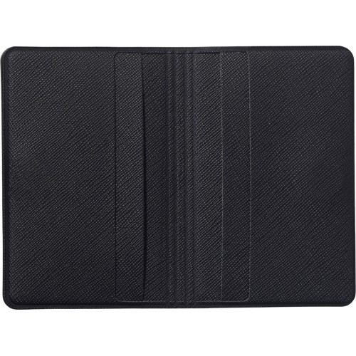 Футляр-книжка на 4-е карты с RFID "Favor", черный