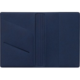 Обложка для паспорта "Favor", темно-синяя