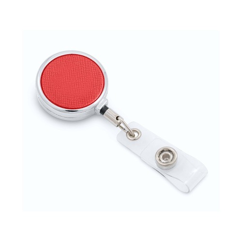 Ретрактор металлический "Favor", красный