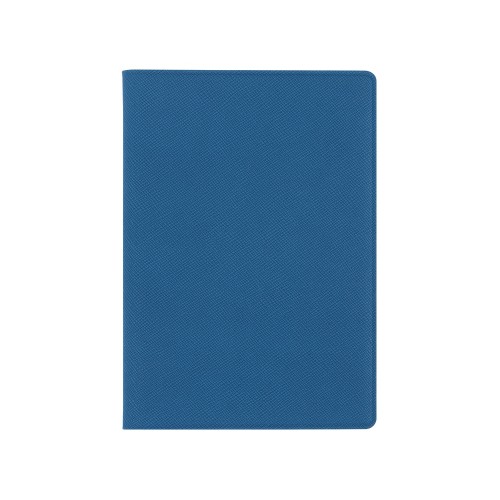 Обложка для паспорта с RFID защитой отделений для пластиковых карт "Favor", синяя