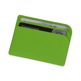 Картхолдер для 3-пластиковых карт "Favor", зеленое яблоко