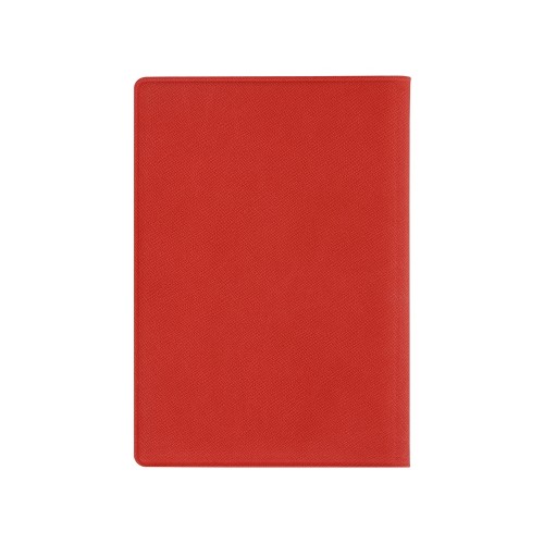 Обложка для паспорта с RFID защитой отделений для пластиковых карт "Favor", красная/серая