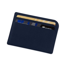 Картхолдер для 3-пластиковых карт "Favor", темно-синий