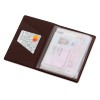 Классическая обложка для автодокументов "Favor", коричневая