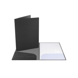 Папка классическая из экокожи "Favor", черный