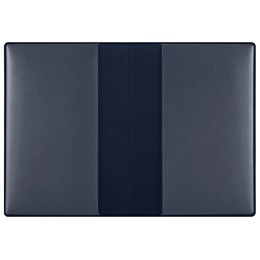 Классическая обложка для паспорта "Favor", темно-синяя