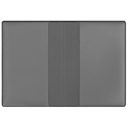 Классическая обложка для паспорта "Favor", зеленое яблоко/серая