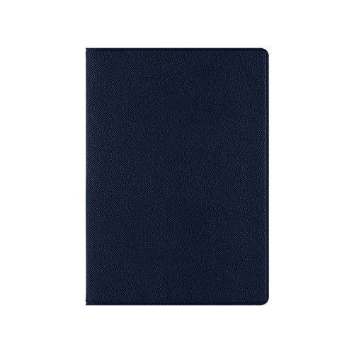 Классическая обложка для паспорта "Favor", темно-синяя
