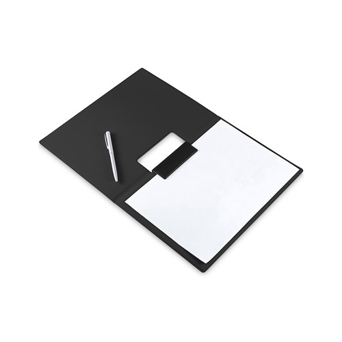 Планшет на магнитах с крышкой из экокожи "Favor", черный