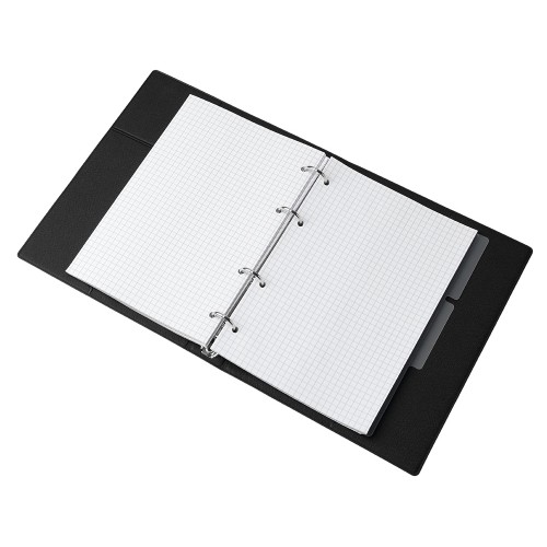 Блокнот на кольцах "Favor", черный