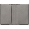 Футляр-книжка на 4-е карты с RFID "Favor", серый